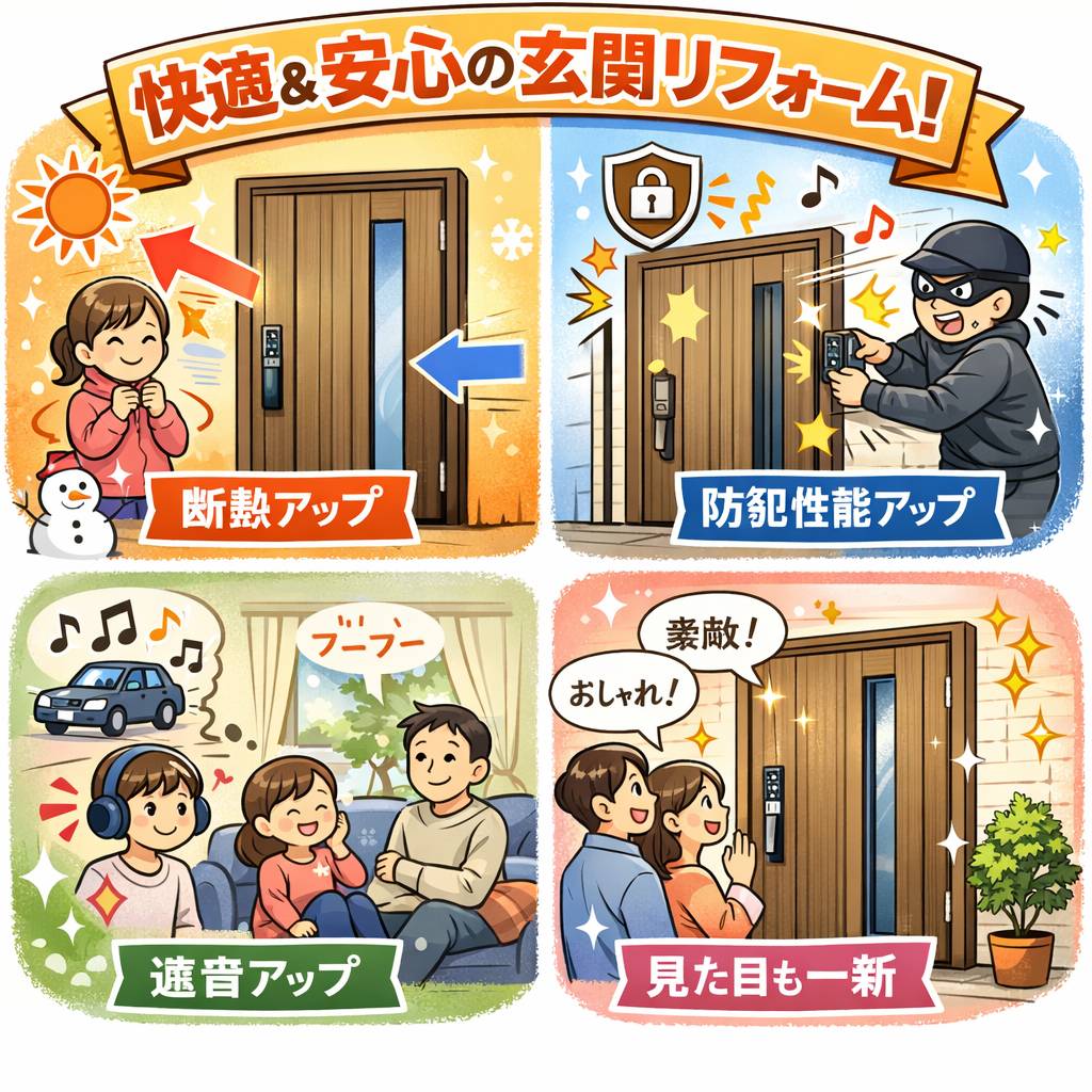 ユーライフの玄関リフォームで、安心と快適を。の施工事例詳細写真1