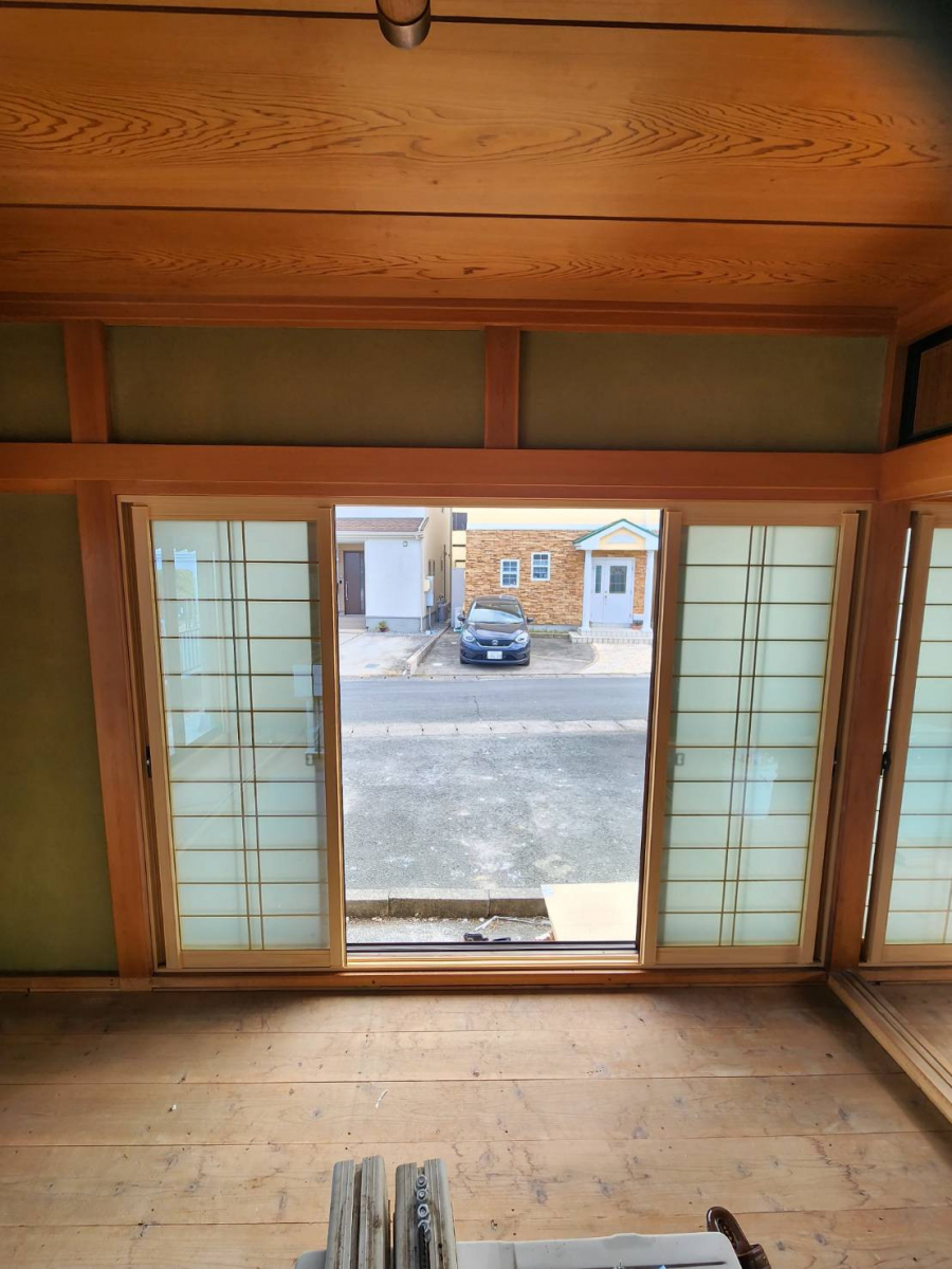 ユーライフの和室の雰囲気をそのままに内窓リフォームの施工後の写真2