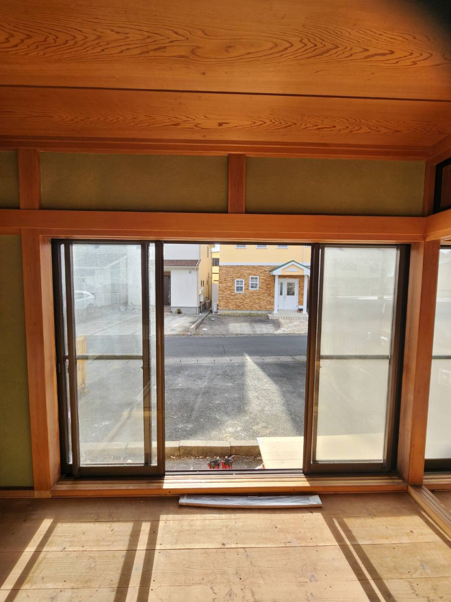 ユーライフの和室の雰囲気をそのままに内窓リフォームの施工前の写真2