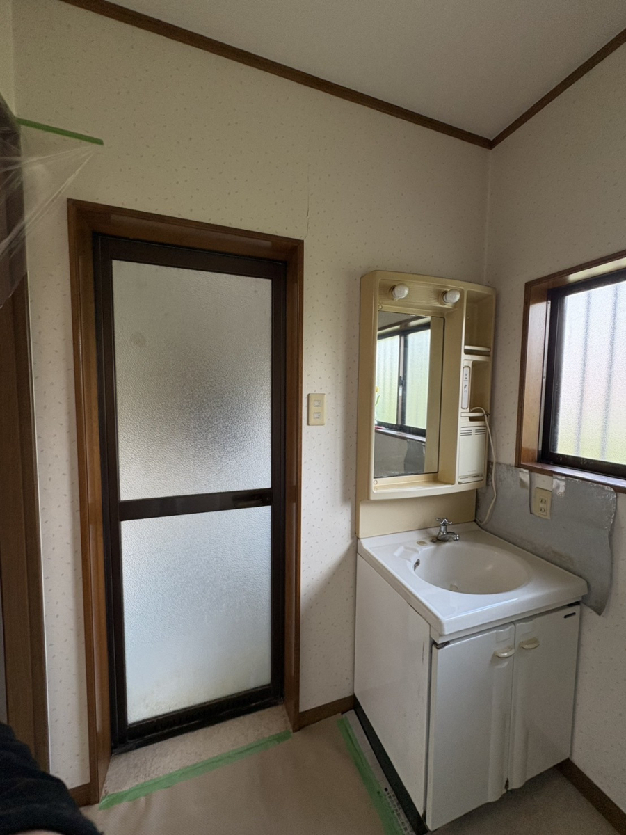 ユーライフの浴室と洗面室をリフォームしました✨の施工前の写真2