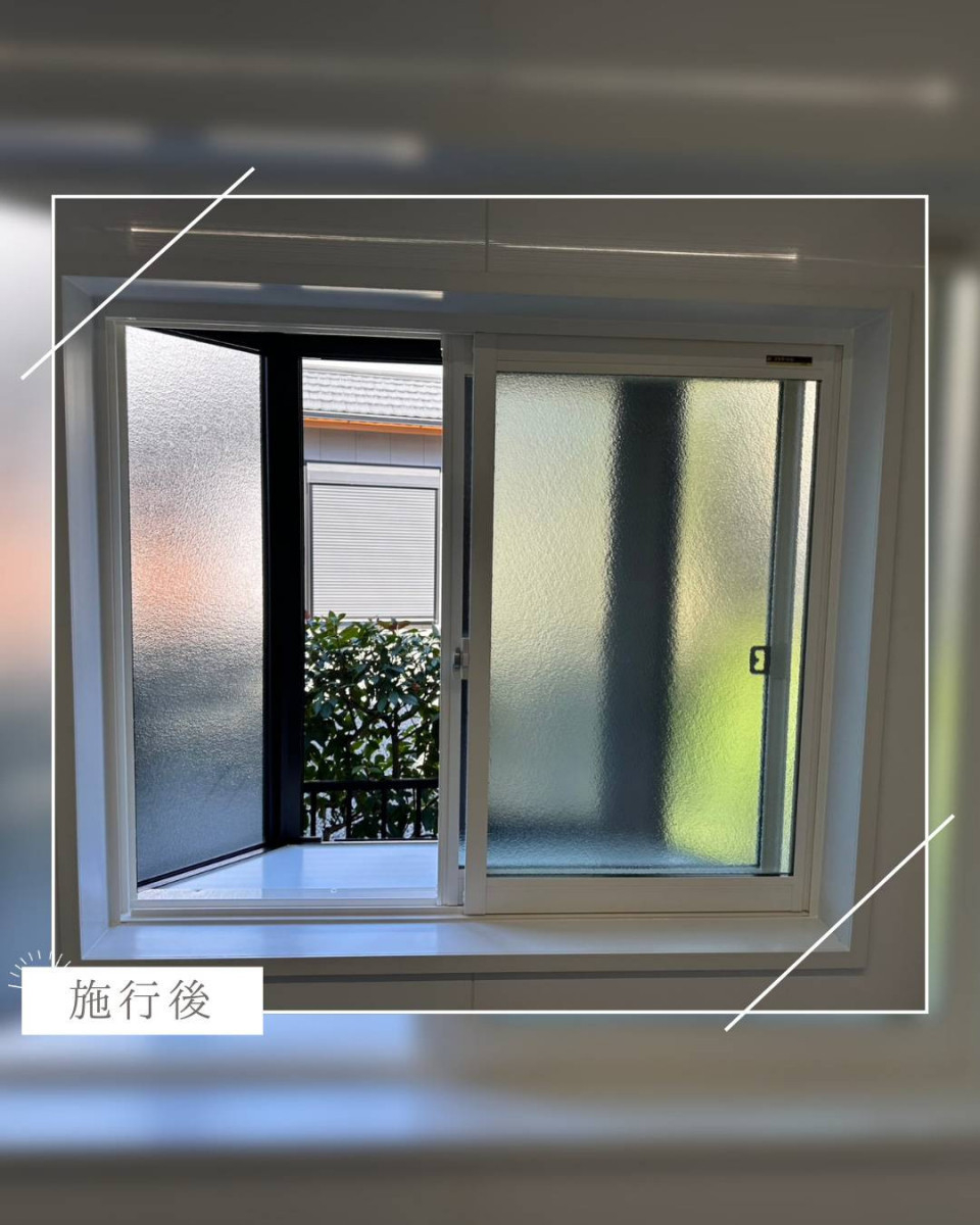 ユーライフの出窓に内窓を取付けて寒さも暑さもさようなら👋の施工後の写真1