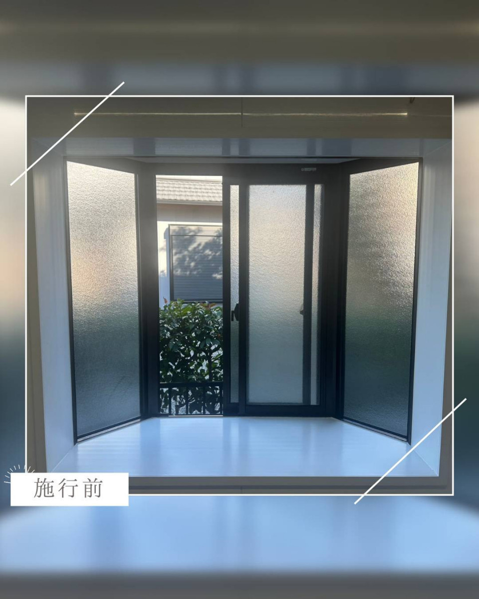 ユーライフの出窓に内窓を取付けて寒さも暑さもさようなら👋の施工前の写真1