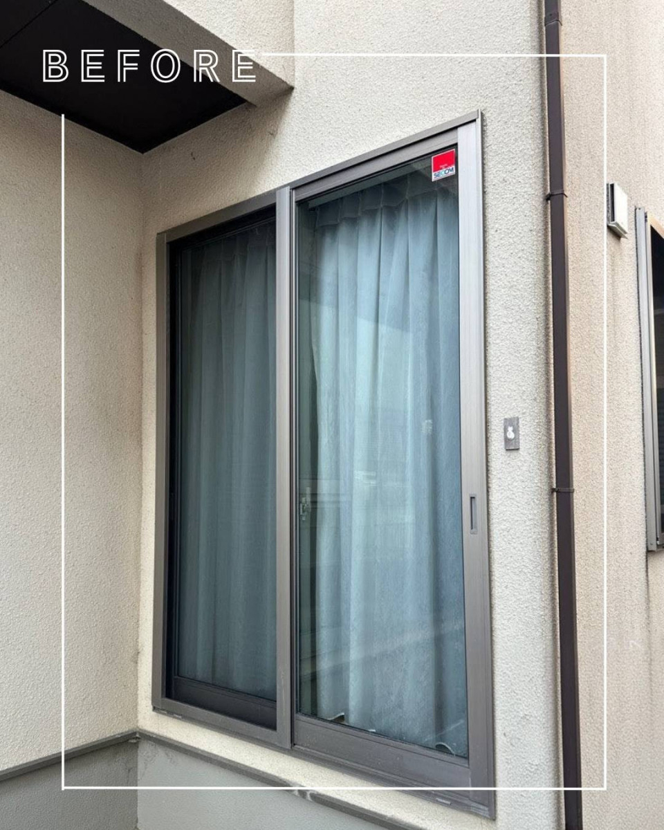 ユーライフの防犯対策・防災対策にシャッターを取付けました✨の施工前の写真1