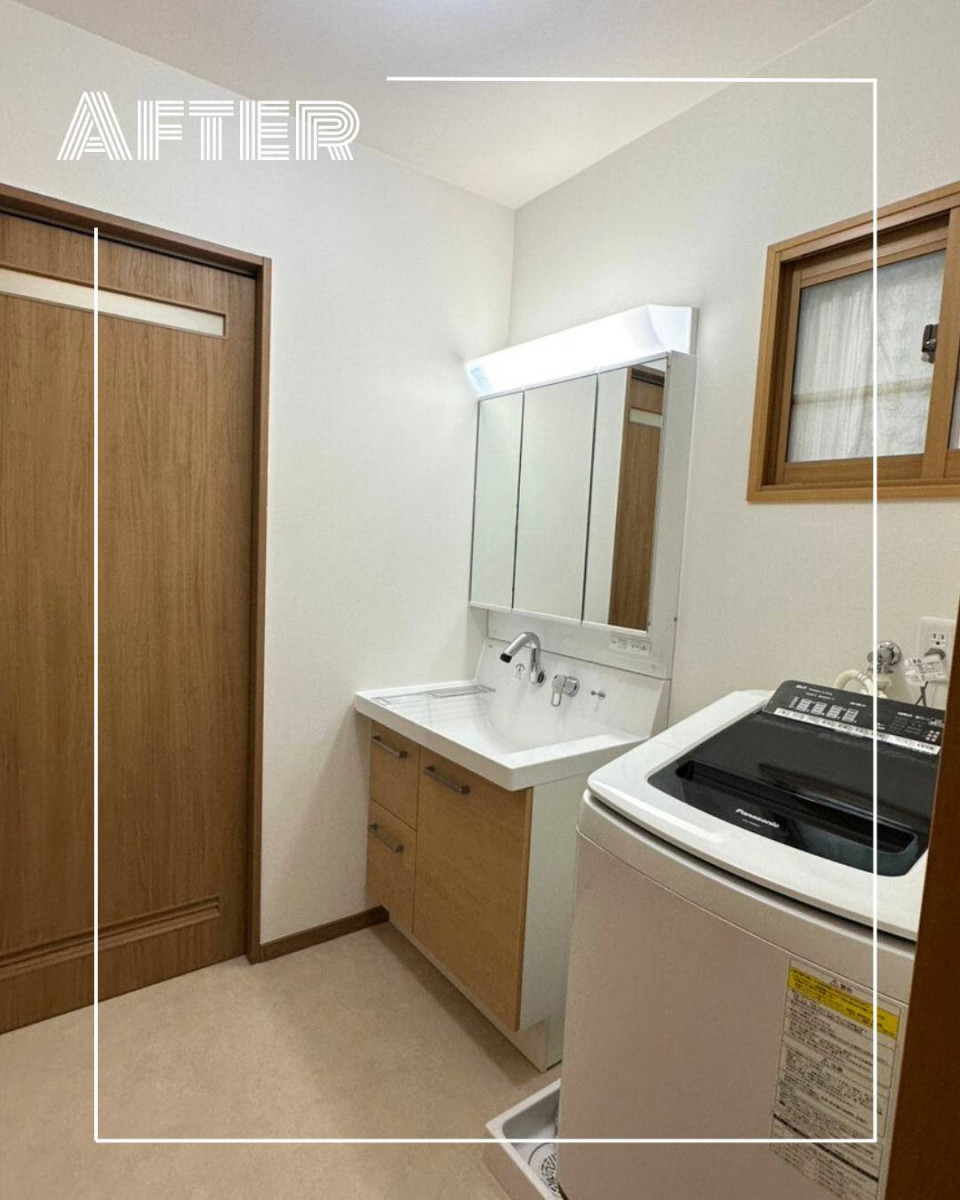 ユーライフの浴室と洗面室を同時にリフォームしました✨の施工後の写真2