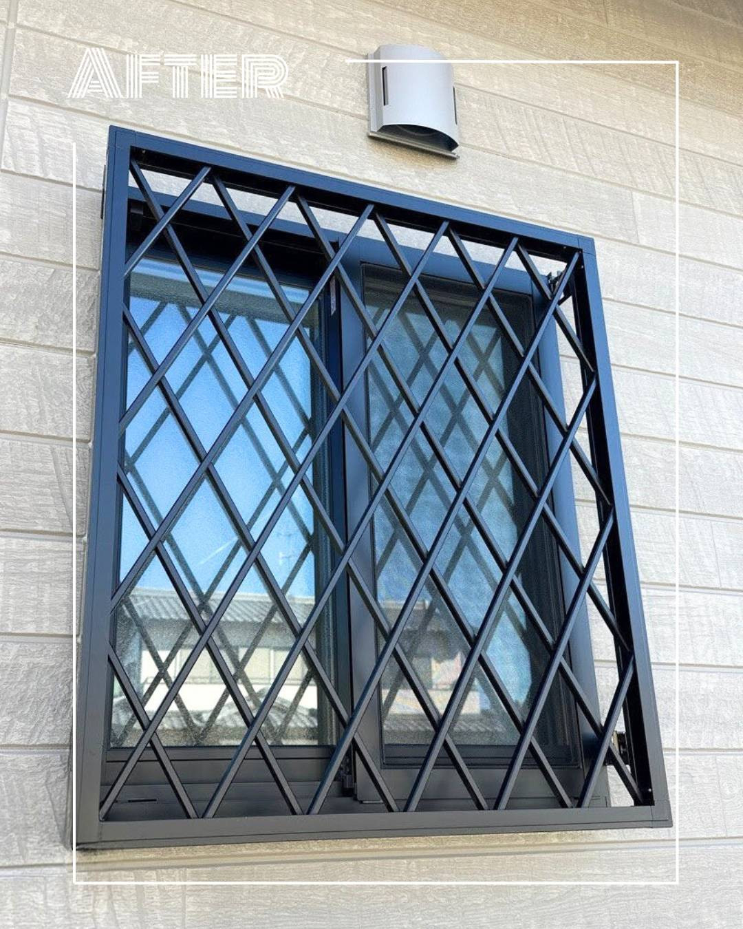 ユーライフのシャッターで窓を守り、防犯＆防災対策を‼の施工後の写真2