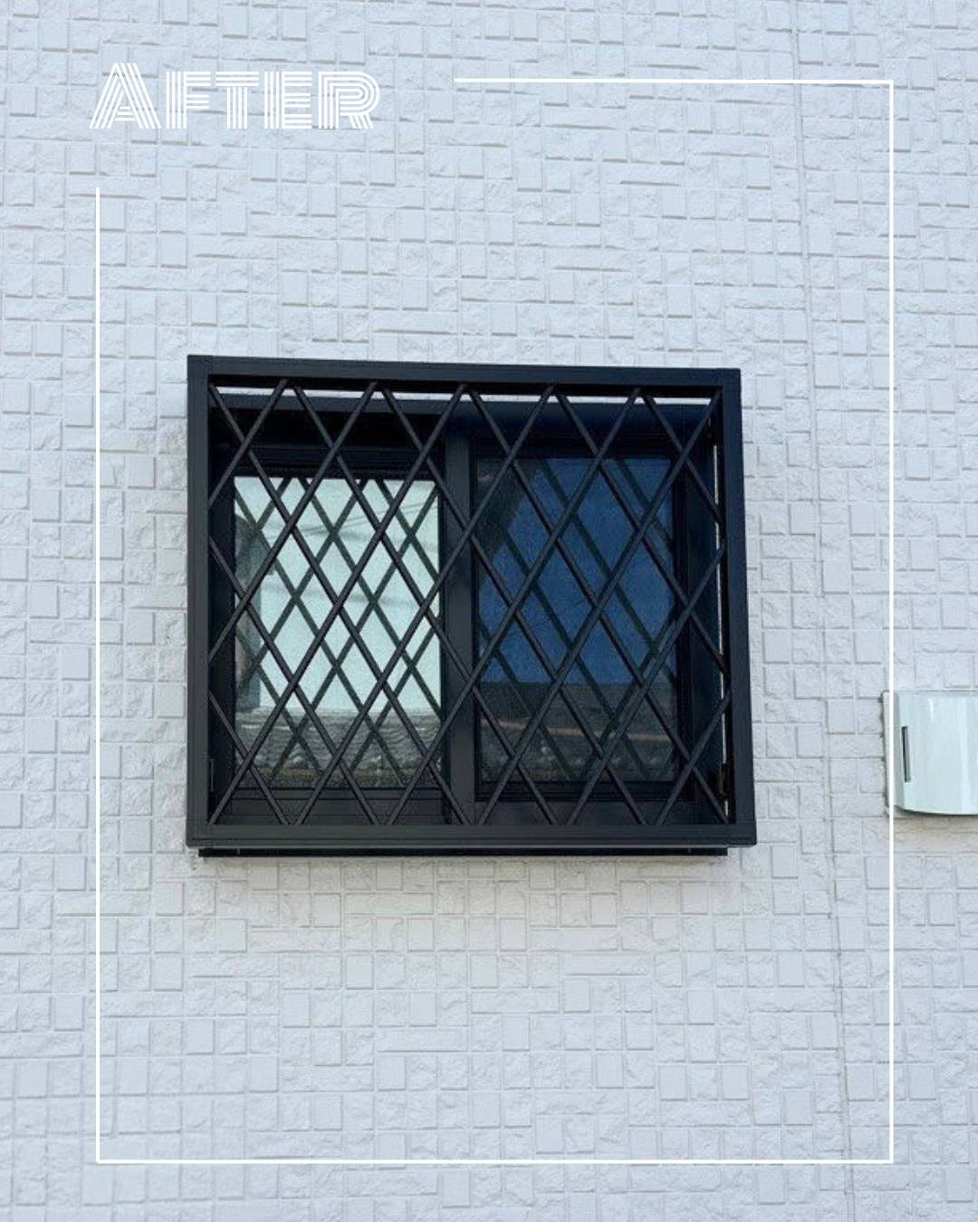 ユーライフのシャッターで窓を守り、防犯＆防災対策を‼の施工後の写真3