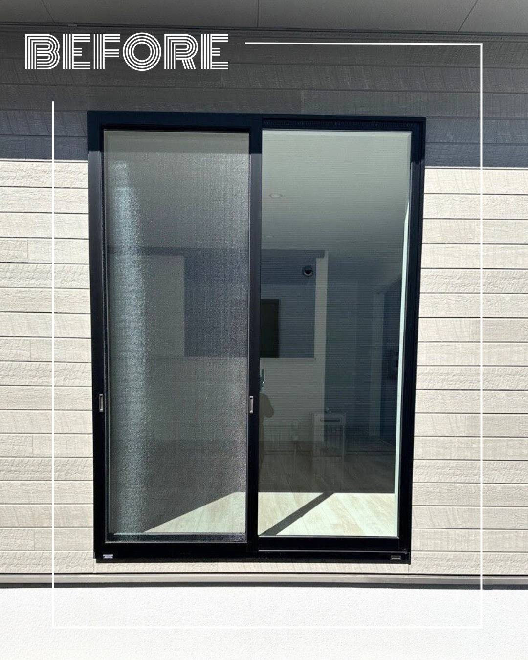 ユーライフのシャッターで窓を守り、防犯＆防災対策を‼の施工前の写真1