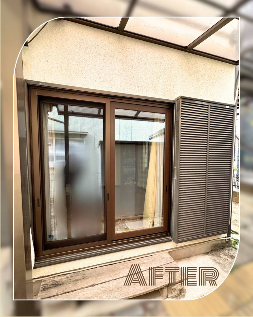 ユーライフの古い窓、今の暮らしにあってますか❓窓を取替えて快適なくらしを。の施工後の写真3