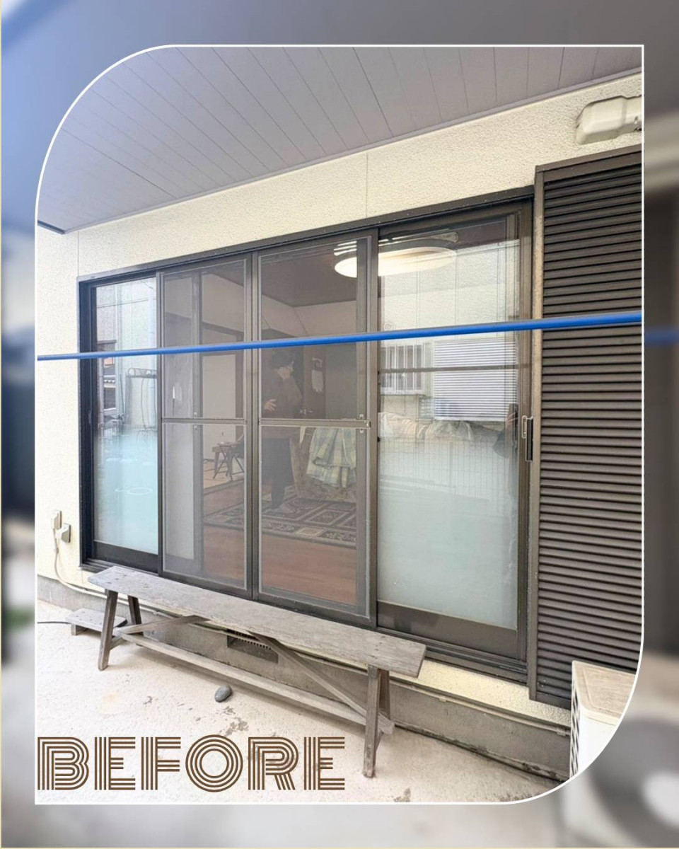 ユーライフの古い窓、今の暮らしにあってますか❓窓を取替えて快適なくらしを。の施工前の写真1