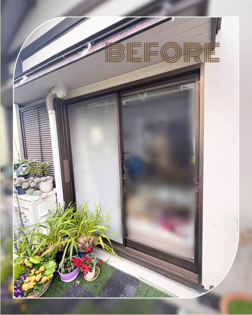 ユーライフの壊さず、たった1日で！快適を叶える窓リフォーム✨の施工前の写真3