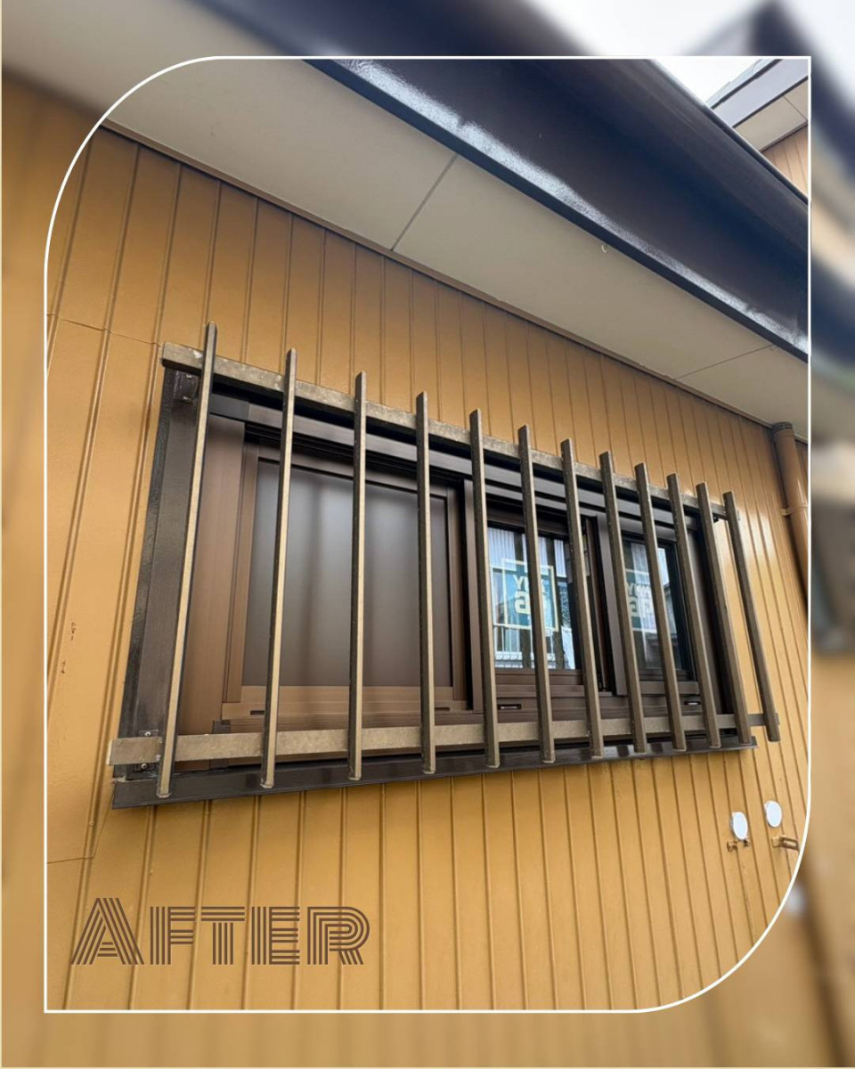 ユーライフのちょうどいいサイズで快適に😊洗面室の窓を小さくリフォームの施工後の写真1