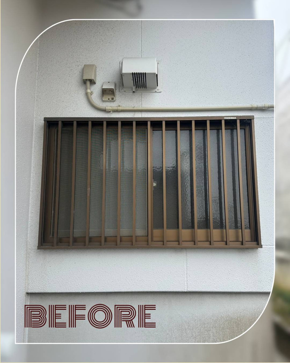 ユーライフのお風呂がもっと快適に🛁✨窓ガラスで叶える暑さ・寒さ対策の施工前の写真1