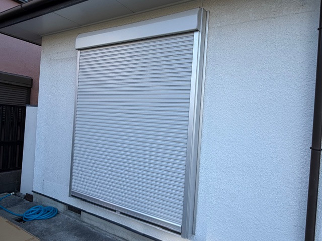 山本ガラスの雨戸からｼｬｯﾀｰに・・・の施工後の写真1