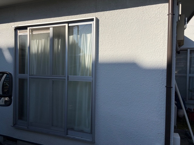 山本ガラスの雨戸からｼｬｯﾀｰに・・・の施工前の写真1