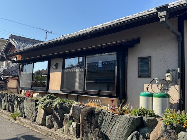 山本ガラスの外からの印象が変わります！の施工後の写真1