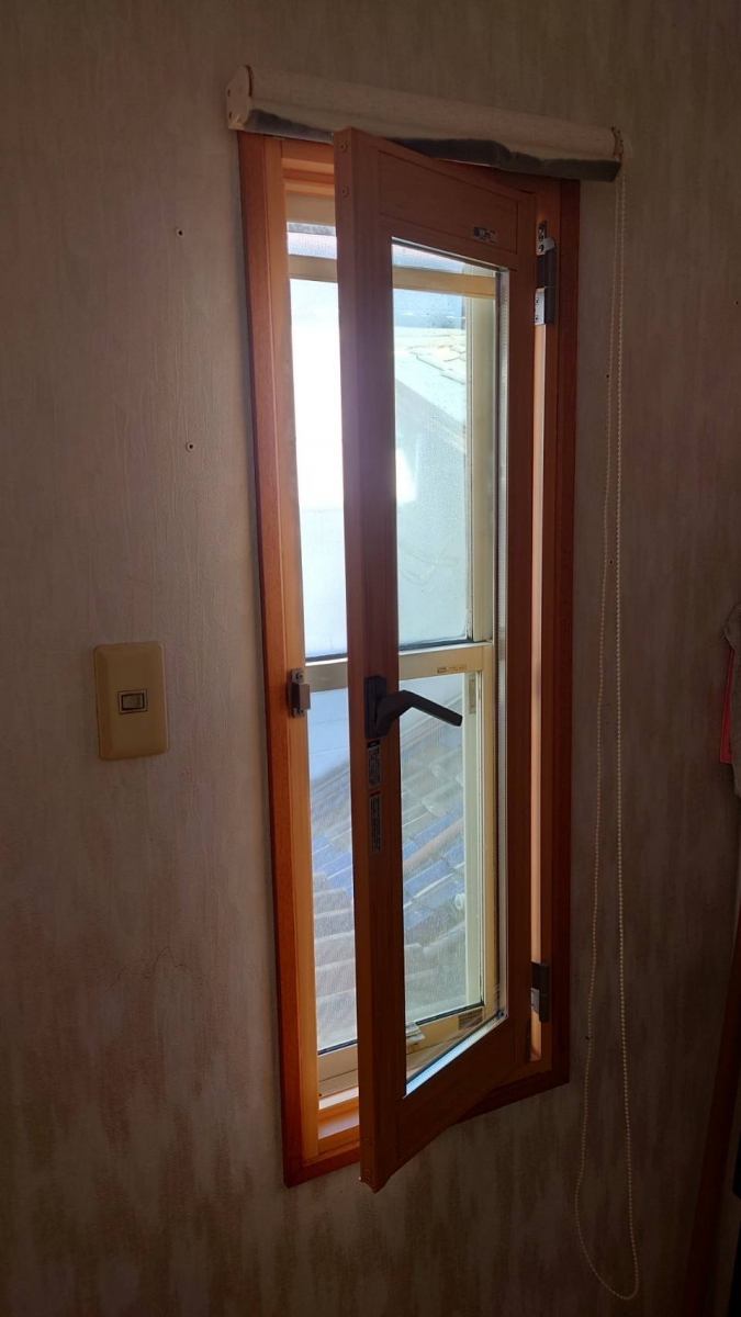 西野トータル住窓の窓取替工事の施工前の写真1