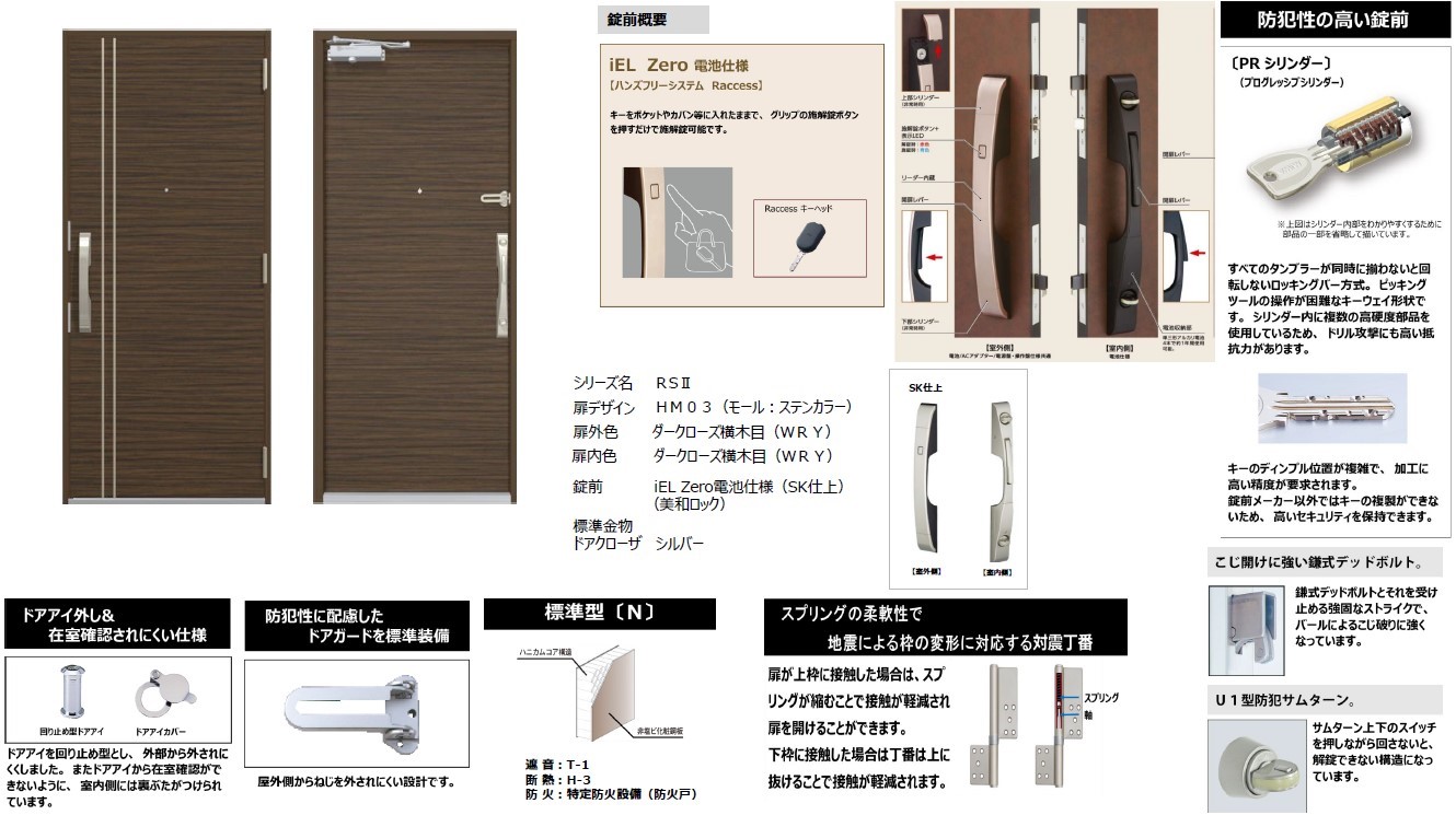 戸田建商 世田谷の【横浜市】マンション全戸の玄関ドア交換（断熱ドア・ハンズフリー）※管理組合様からのご依頼の施工事例詳細写真1