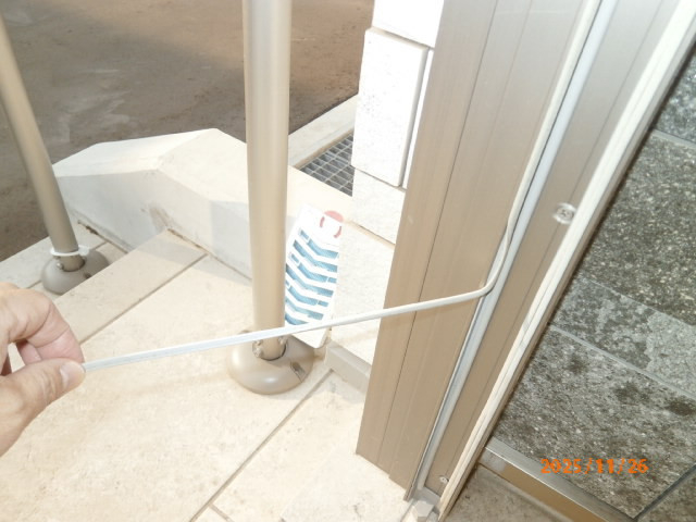 大竹商店の気密ゴムの施工後の写真1