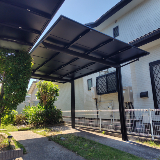 イガリアルミトーヨー住器の【茂原市 M様邸】雨が降っても安心😮💨カーポート🚙ネスカF施工事例写真1