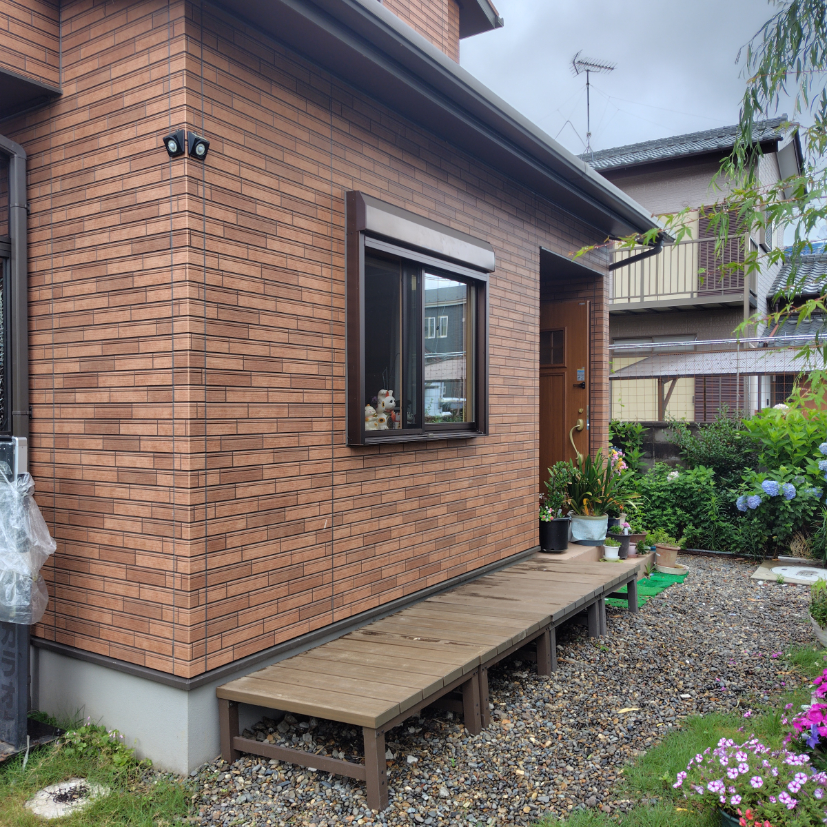 イガリアルミトーヨー住器の【茂原市　K様邸】サンルーム増築＆テラス設置工事🙂☀️の施工前の写真2