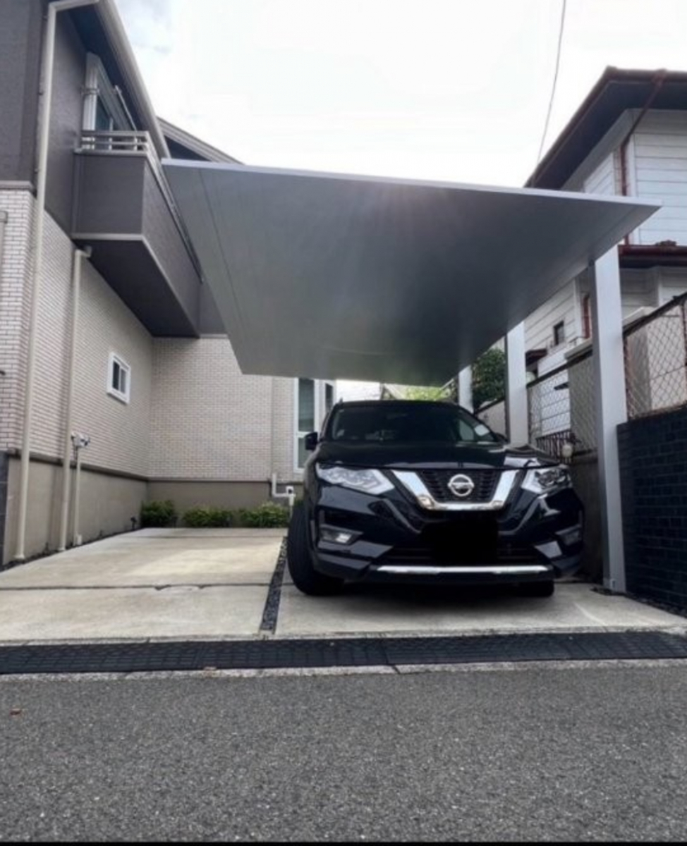 かめかめウィンドウの021　【カーポートSC】毎日の「ただいま」に寄りそう、安心の屋根✨🐢の施工後の写真1