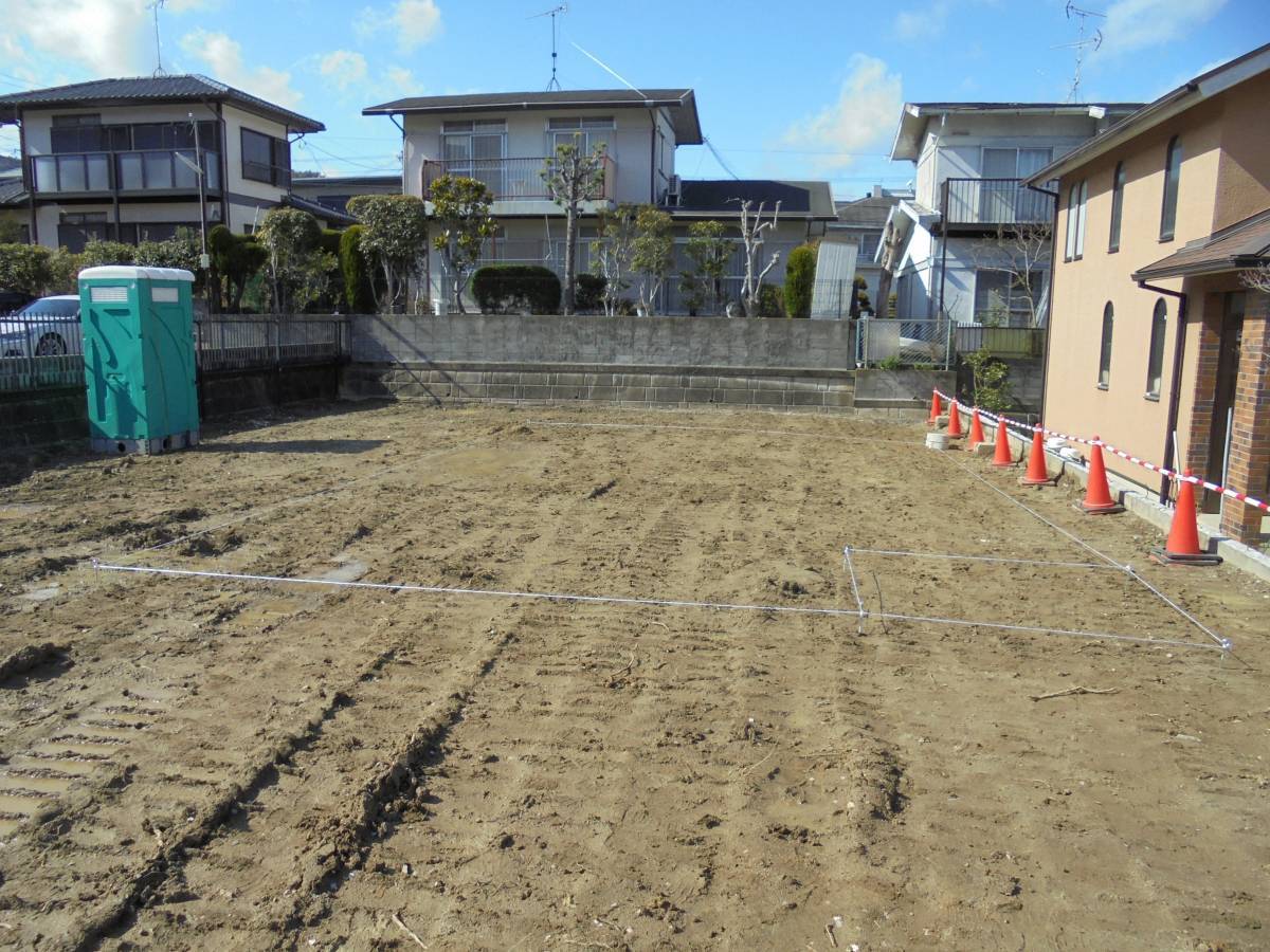 北摂トーヨー住器の川西市一戸建て新築工事①の施工前の写真1