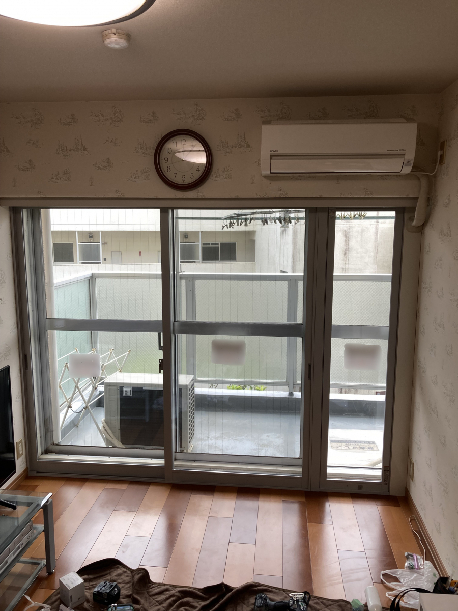 青梅トーヨー住器 日野店の【東京都 青梅市】熱中症対策!マンションにも内窓を取り付けよう!!の施工後の写真1