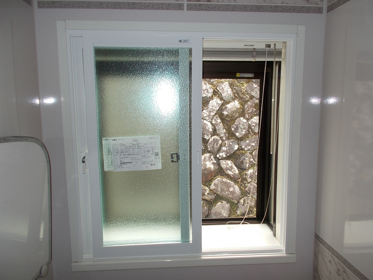 中尾産業の窓リノベ補助金＋養父市省エネ住宅補助金の施工後の写真2