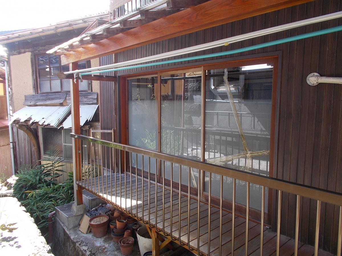 中尾産業の外窓交換　窓リノベ＋養父市省エネ住宅補助金の施工前の写真1