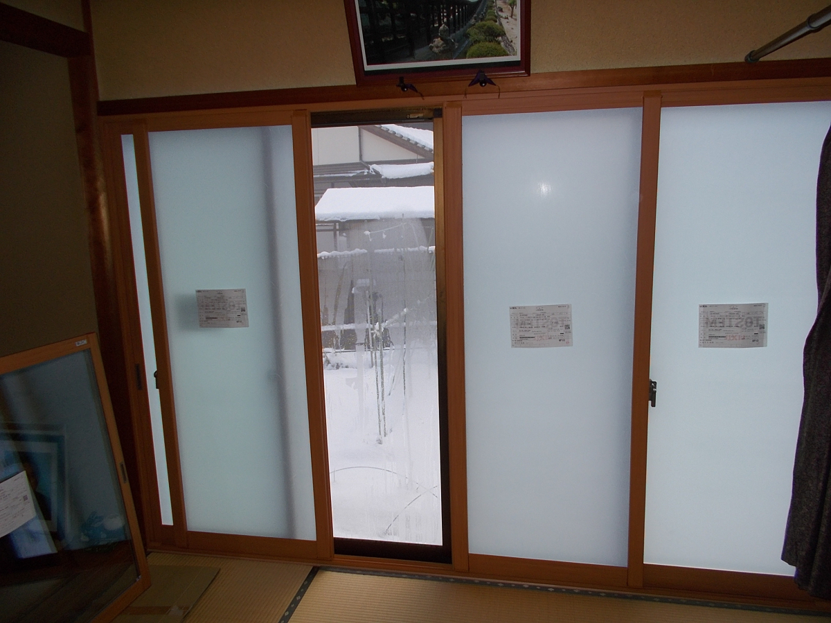 中尾産業の窓リノベ2025　仕事納めの施工後の写真1