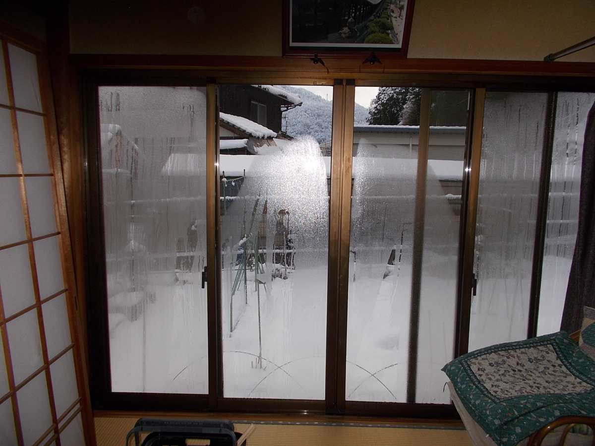 中尾産業の窓リノベ2025　仕事納めの施工前の写真1