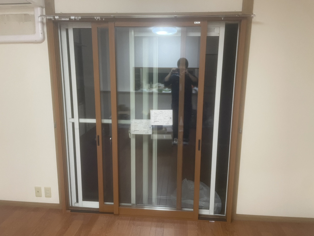 長野板販の【須坂市】2025年11月　内窓取付工事の施工後の写真1