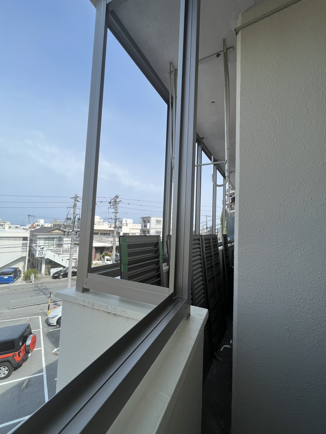 トーヨー建材の遮熱も兼ねて目隠しフェンスを設置しました!!の施工事例詳細写真5