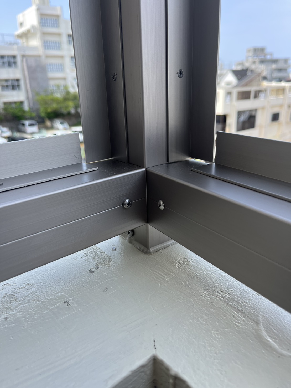 トーヨー建材の遮熱も兼ねて目隠しフェンスを設置しました!!の施工事例詳細写真4