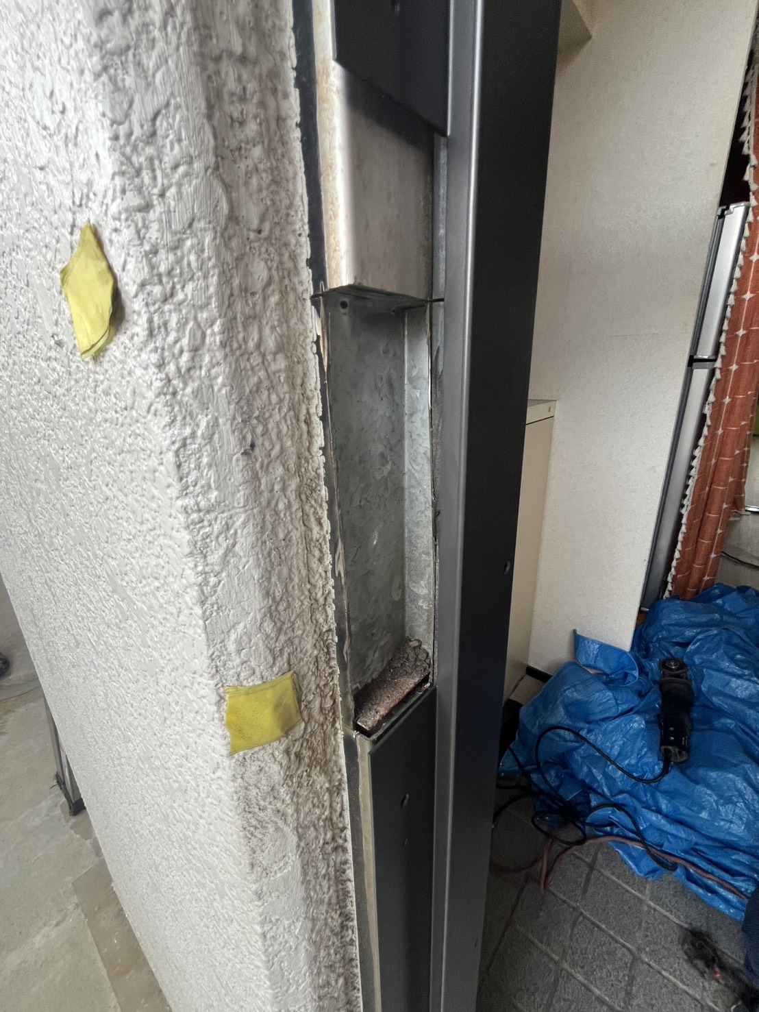 トーヨー建材の【北谷町】特定防火設備の玄関ドアを取り替えました！！の施工事例詳細写真2