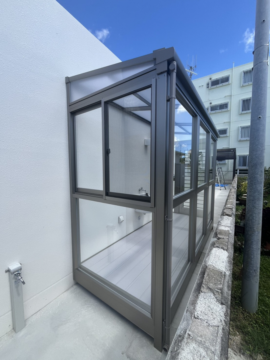 トーヨー建材の安心してください、囲ってますよの施工後の写真1
