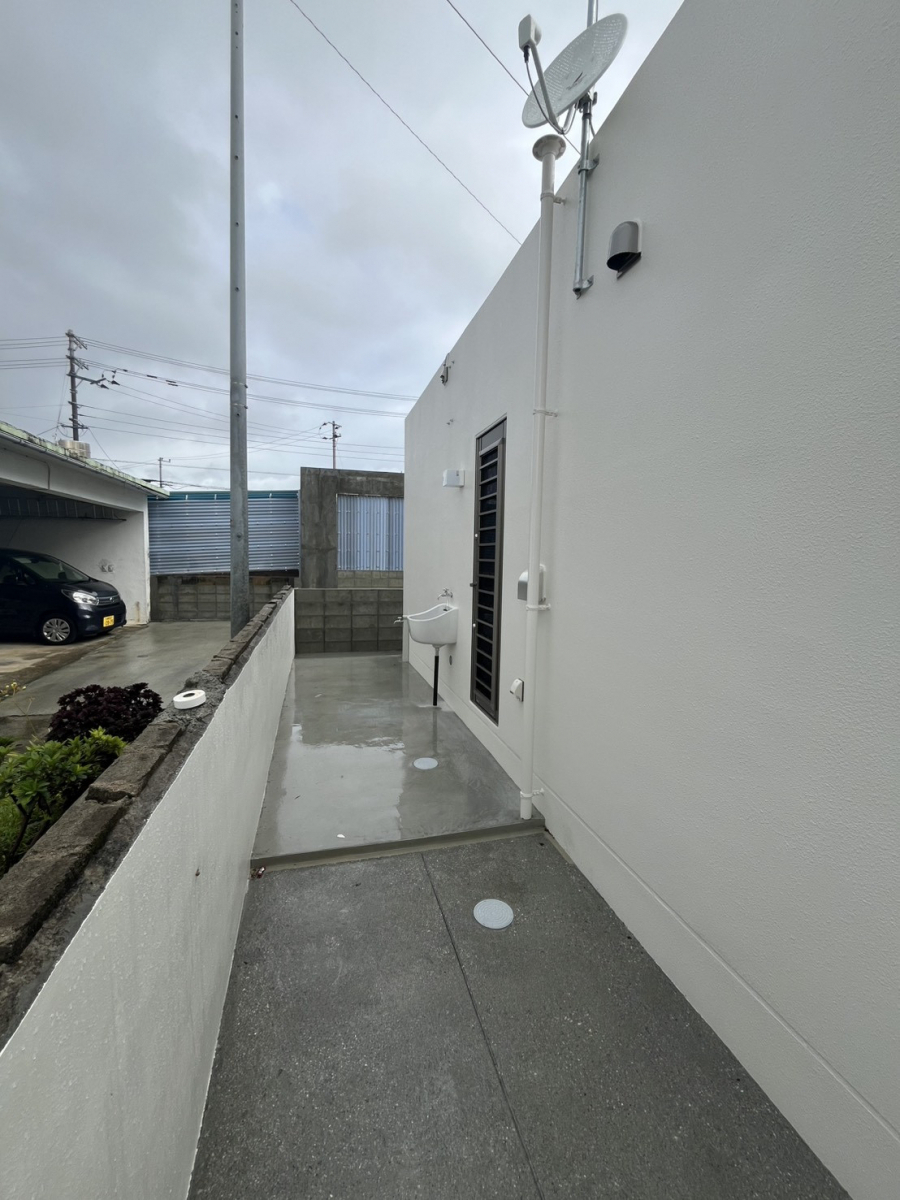 トーヨー建材の安心してください、囲ってますよの施工前の写真1