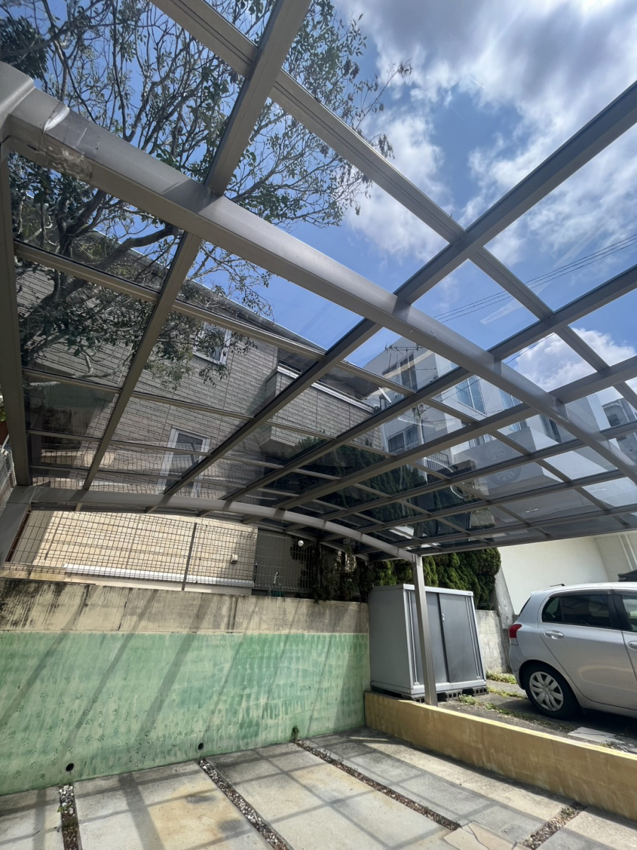 トーヨー建材のポリカ屋根材取替えいたします！！の施工後の写真1