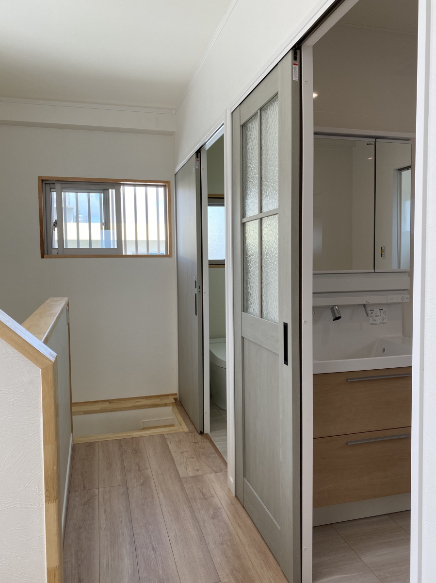 トーヨー建材のおしゃれな室内ドアがアクセントとなり、ご満足頂けました🙌の施工後の写真1