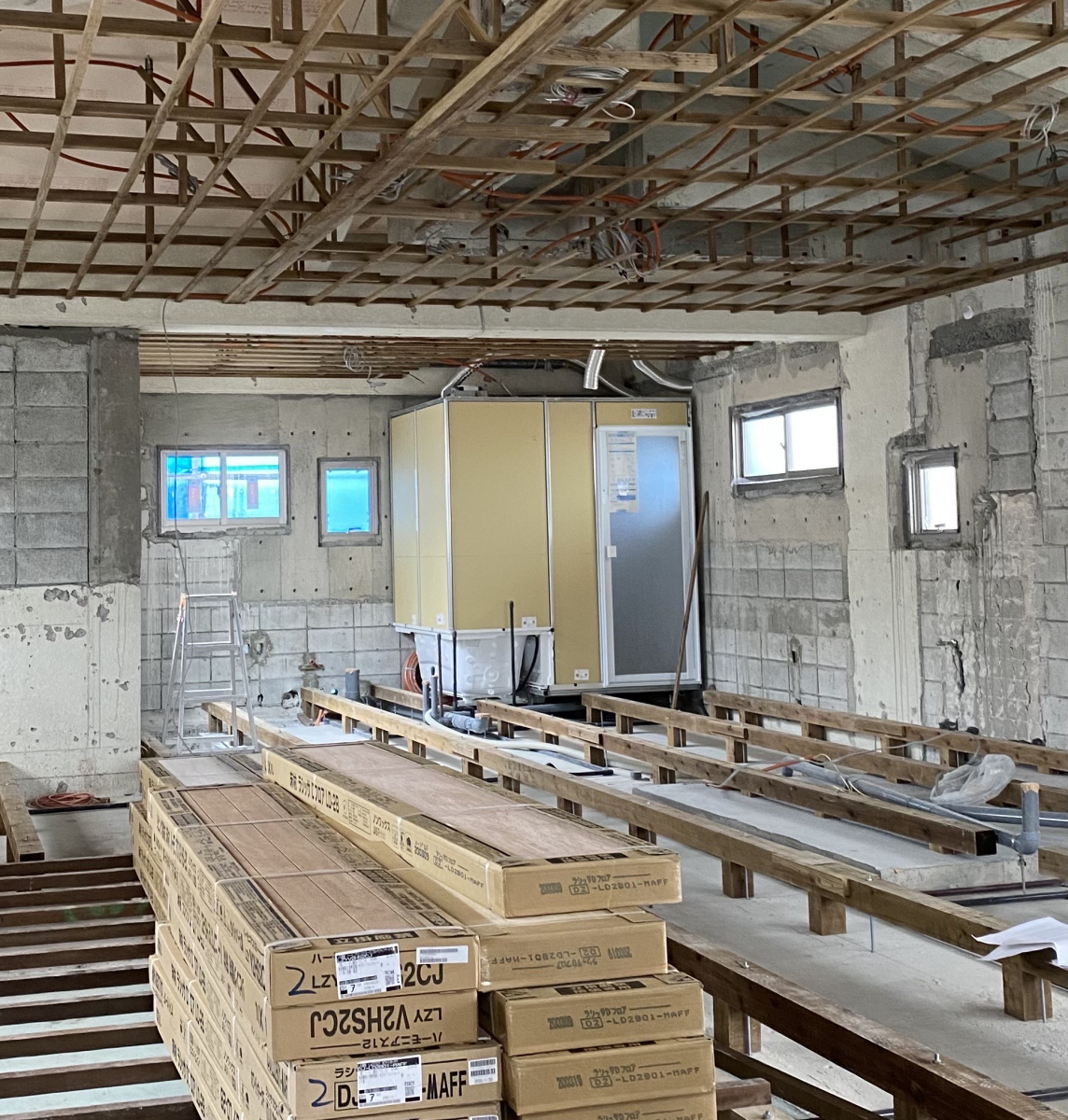 トーヨー建材のおしゃれな室内ドアがアクセントとなり、ご満足頂けました🙌の施工前の写真1