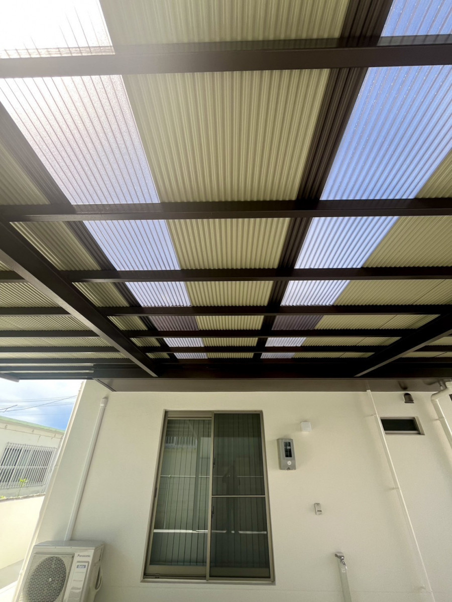 トーヨー建材の強い日射熱で窓も車もあちこーこーだよ！の施工後の写真3