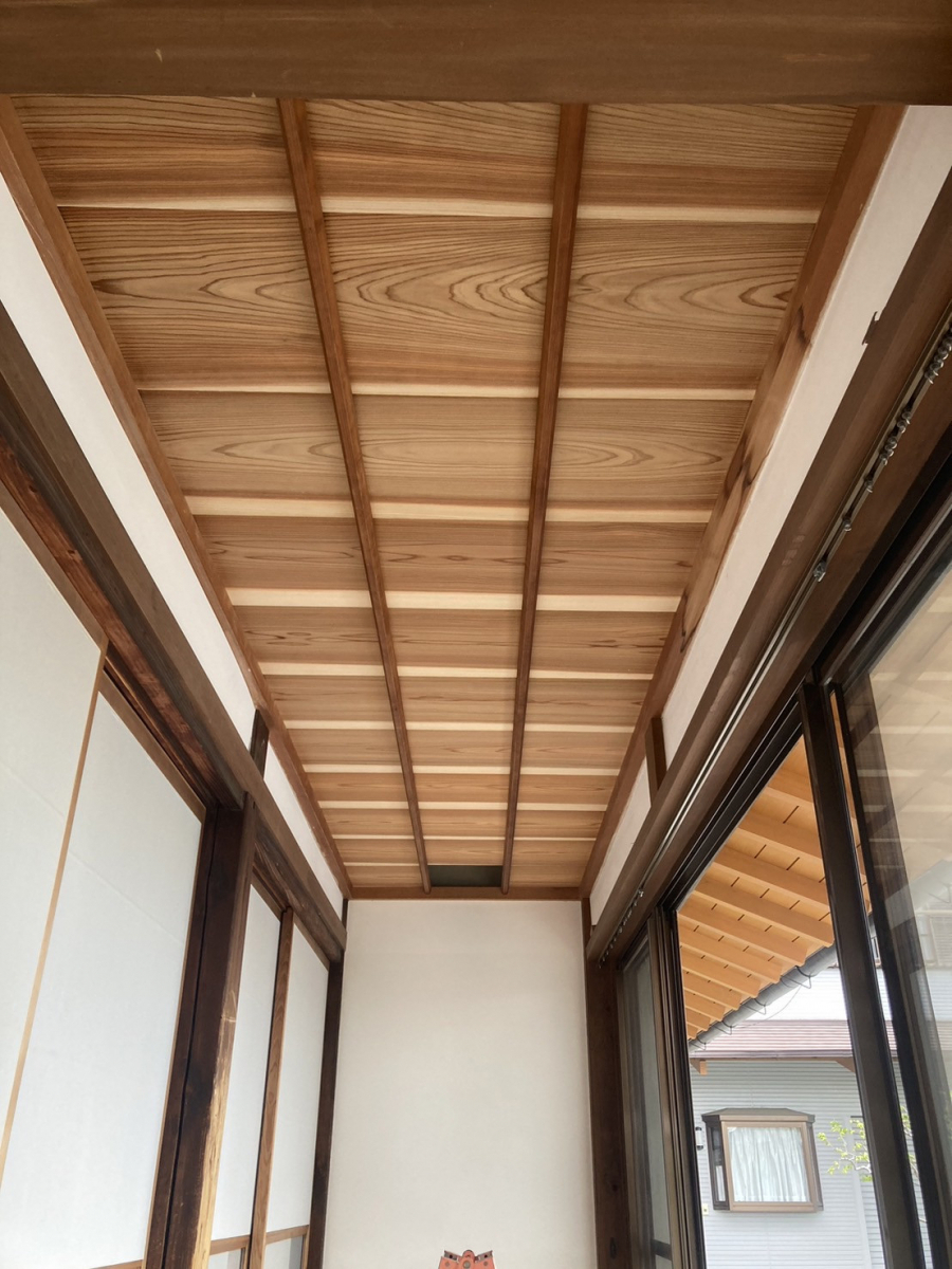 秀和のイナゴ天井への改修の施工後の写真1