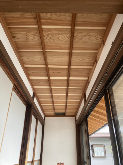 秀和のイナゴ天井への改修施工事例写真1