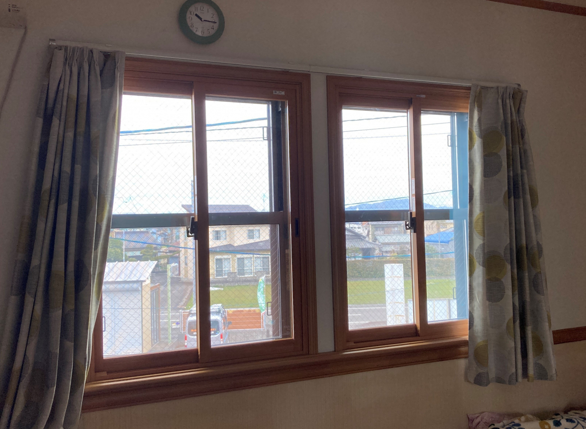 秀和の家全体のサッシに内窓設置の施工後の写真1