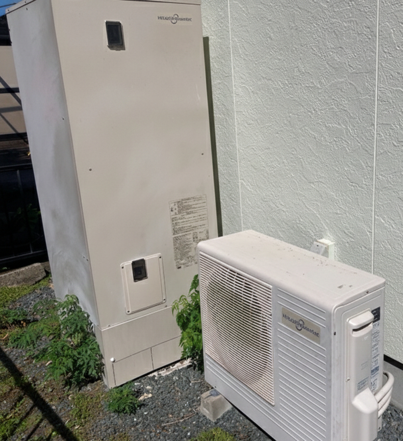 秀和の【壊れる前に賢く交換】補助金活用で最新のエコキュートへの施工前の写真1