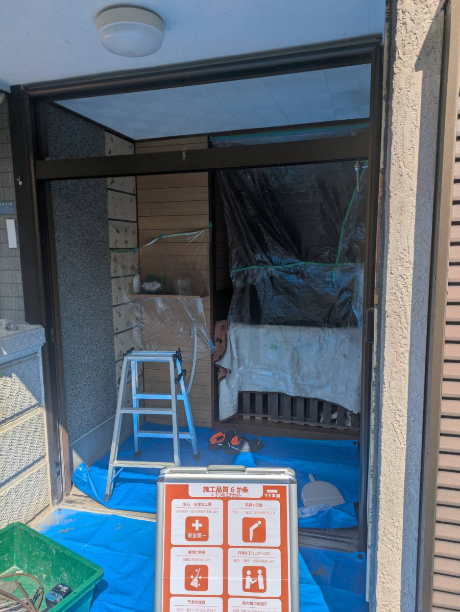 アイムホームのリシェント工事🚪✨の施工前の写真2