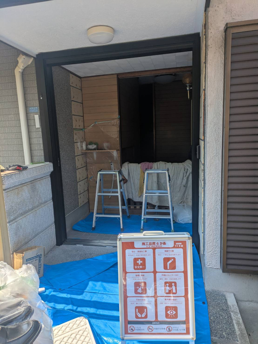 アイムホームのリシェント工事🚪✨の施工前の写真3