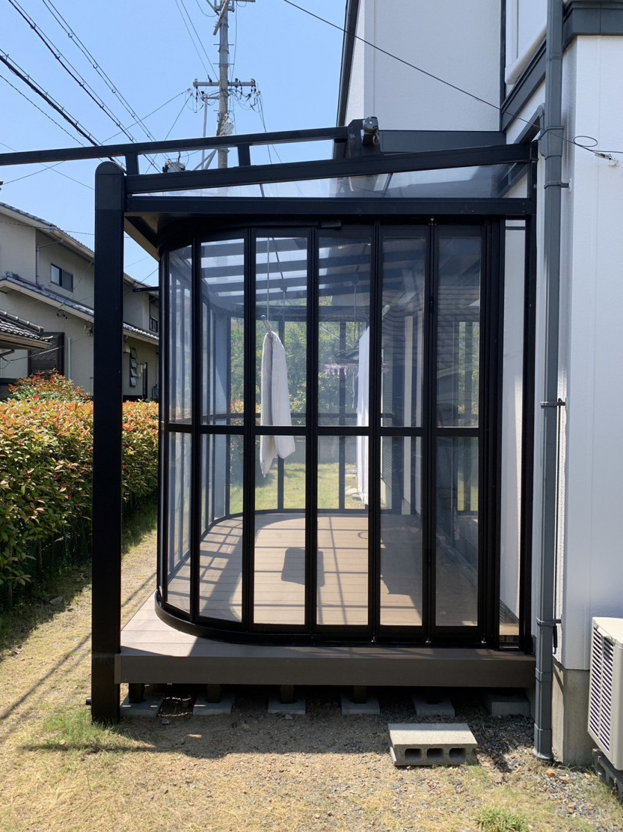 アイムホームの✨ウッドデッキを再施工✨の施工後の写真3