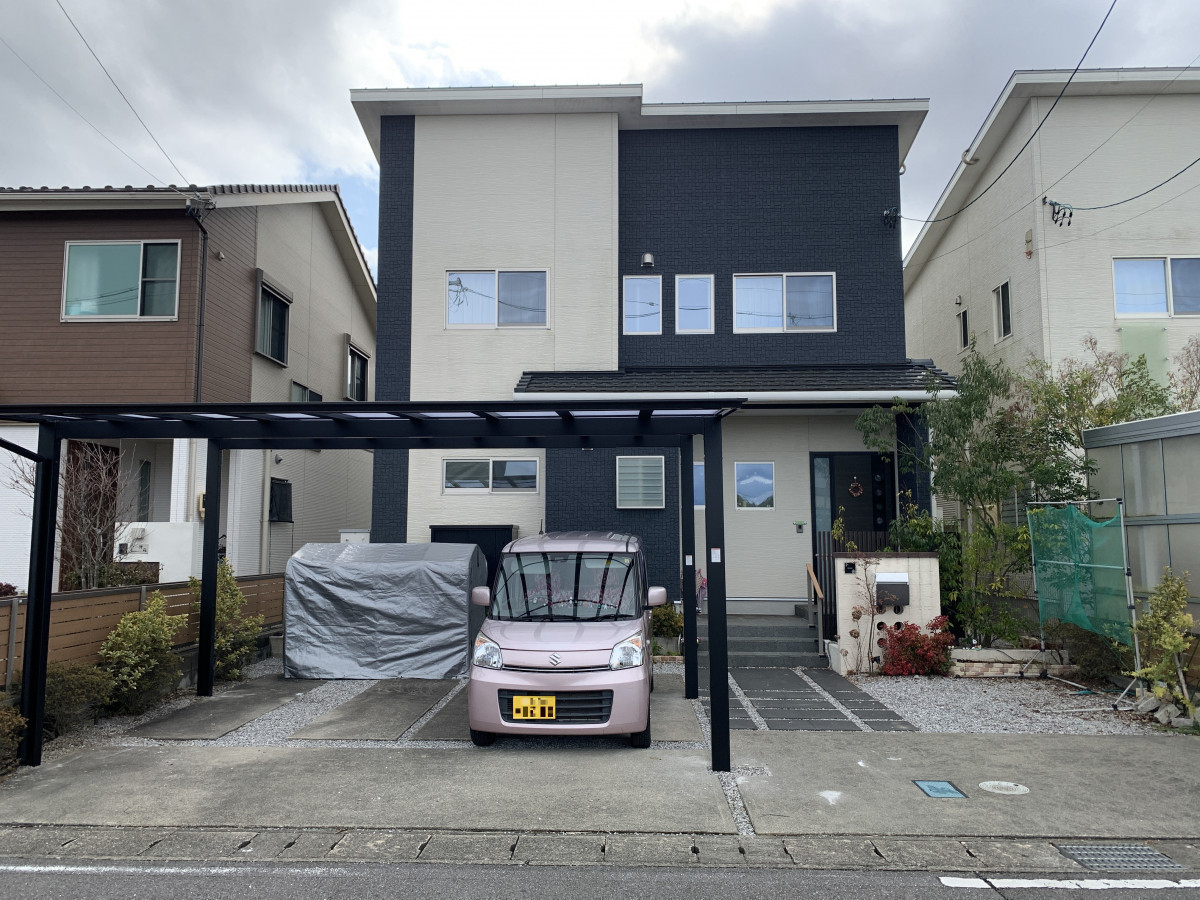 アイムホームのカーポート設置🚗✨の施工後の写真1