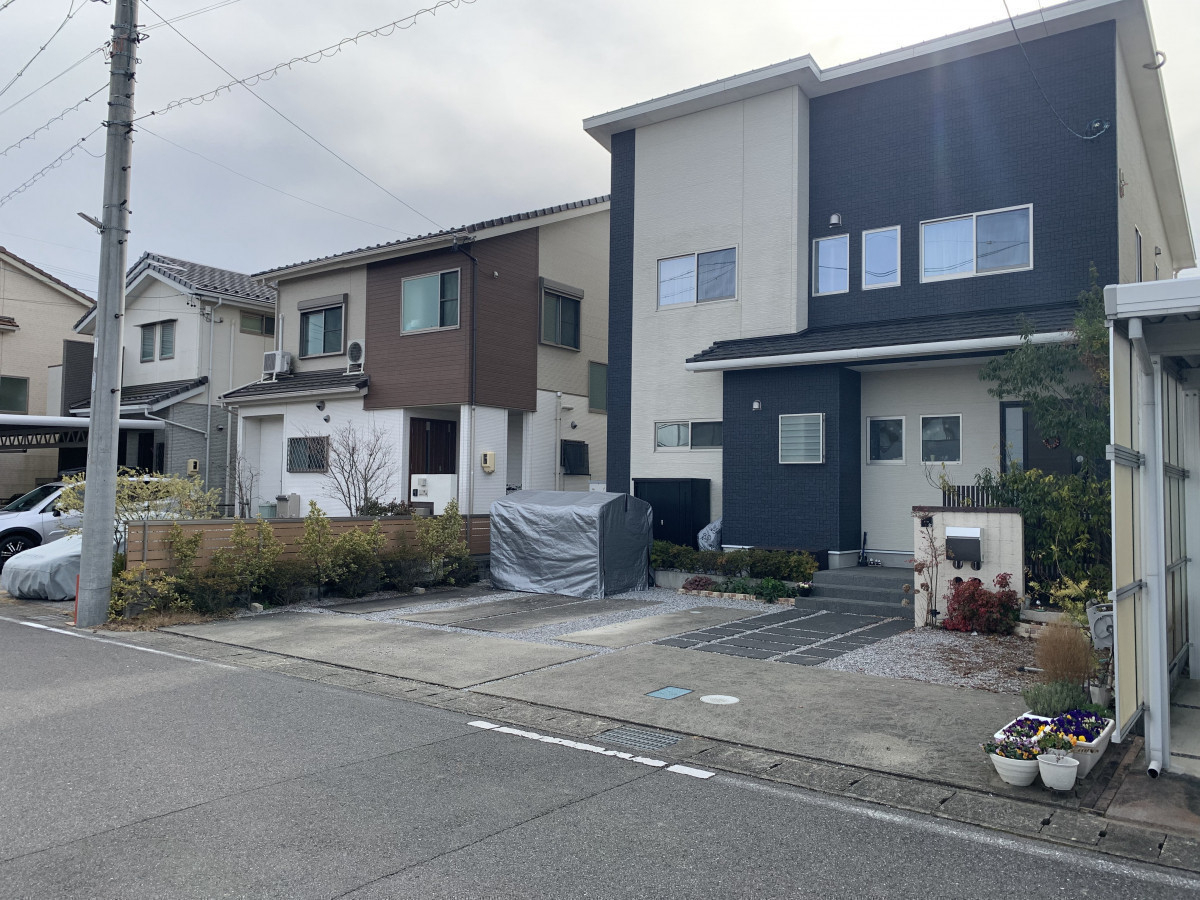 アイムホームのカーポート設置🚗✨の施工前の写真2